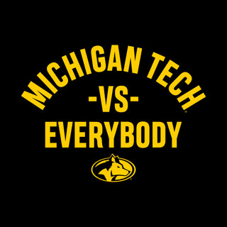 Michigan Tech Vs Everybody T-Shirt - Black