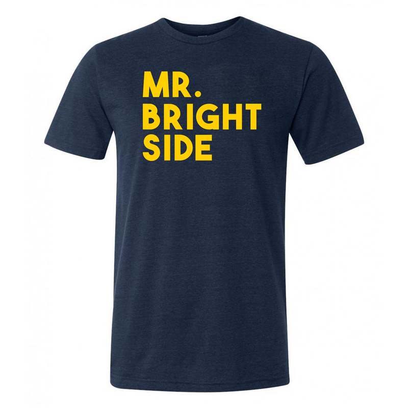 Mr Brightside Triblend T-Shirt - Navy
