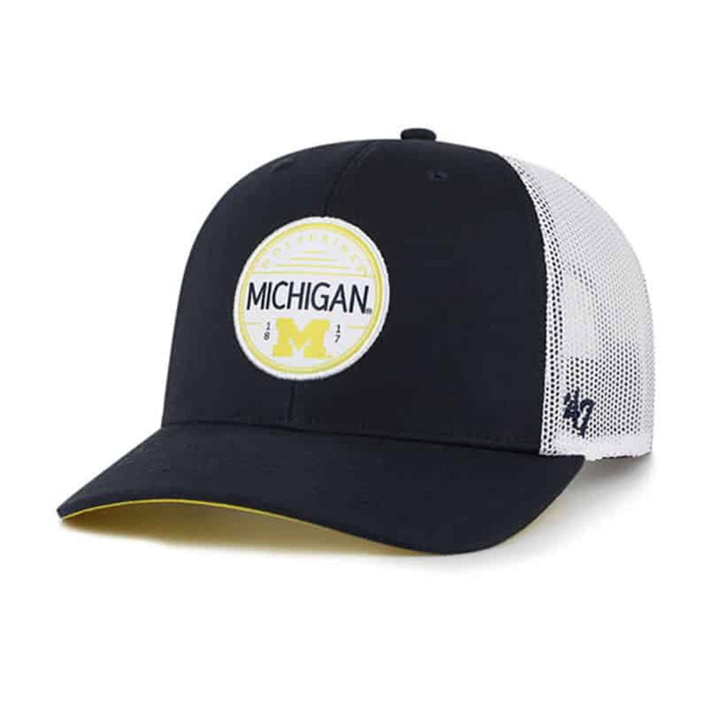 47 Brand Michigan Wolverines Midland 47 Trucker - Navy – Underground ...