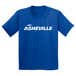 UNC Asheville Bulldogs Basic Block Youth T-Shirt - Royal