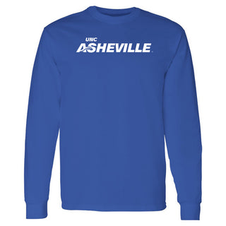 UNC Asheville Bulldogs Basic Block Long Sleeve - Royal