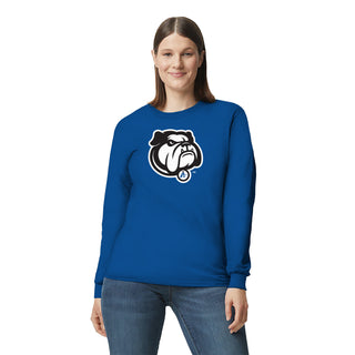UNC Asheville Bulldogs Primary Logo Long Sleeve - Royal