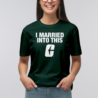 UNC Charlotte Miners I Married Into This T-Shirt - Forest
