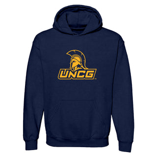 UNC Greensboro Spartans Primary Logo Hoodie - Navy