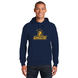 UNC Greensboro Spartans Primary Logo Hoodie - Navy