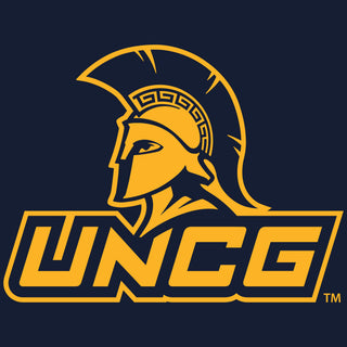 UNC Greensboro Spartans Primary Logo Long Sleeve - Navy