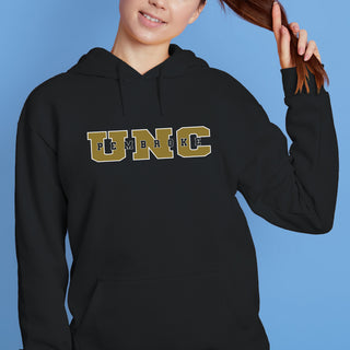 UNC Pembroke Braves Basic Block Hoodie - Black