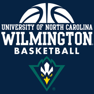 UNC Wilmington Seahawks Basketball Hype T-Shirt - Navy