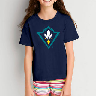 UNC Wilmington Seahawks Primary Logo Youth T Shirt - Navy