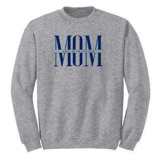 Wilmington Seahawks Classic Mom Crewneck Sweatshirt - Sport Grey