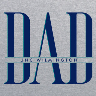 Wilmington Seahawks Classic Dad Crewneck Sweatshirt - Sport Grey