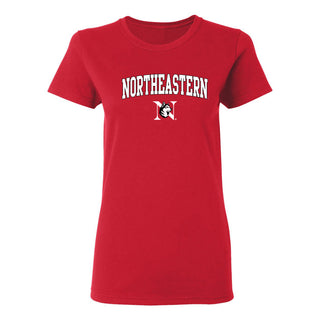 Northeastern University Arch Logo Womens T-Shirt
