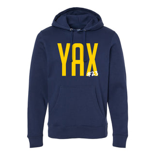 YAX 23 - Yaxel Lendeborg NIL Basketball JA BTB Hoodie - Navy