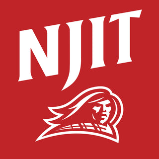 New Jersey Institute of Technology Arch Logo Short Sleeve T Shirt - Red