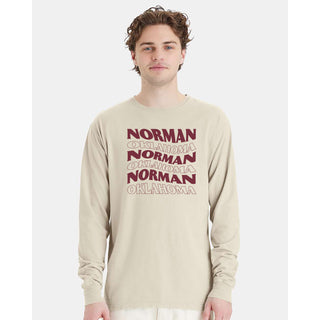 Norman OK Twist CW Long Sleeve - Parchment