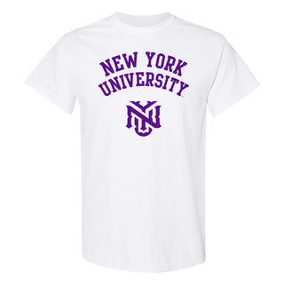 New York University Violets Arch Logo T-Shirt