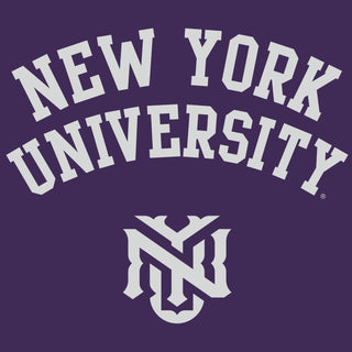New York University Violets Arch Logo Long Sleeve