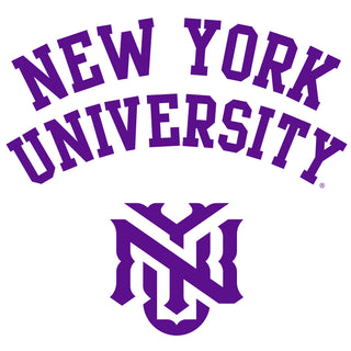 New York University Violets Arch Logo Long Sleeve