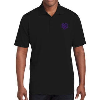 NYU Primary Logo LC EMB Polo
