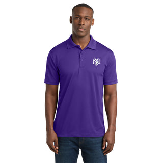 NYU Primary Logo LC EMB Polo