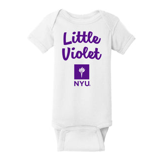 New York Little Violet Creeper - White