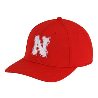 Nebraska Ahead Stratus Structured Performance Hat - Red