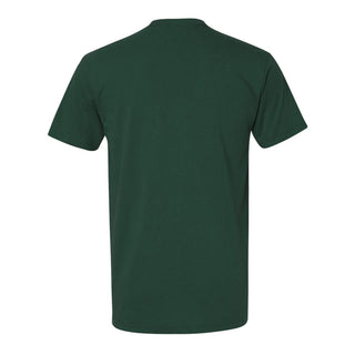 Michigan State University Spartans Basic Block Alumni Next Level T Shirt - Forest