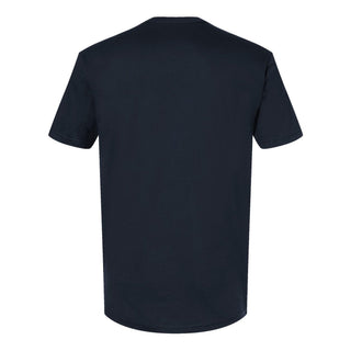 University of Michigan Wolverines Basketball Rezzed - Premium Cotton Tee - Midnight Navy