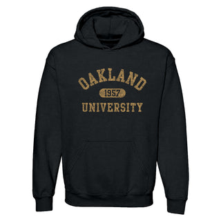Oakland University Athletic Arch Hoodie - Black