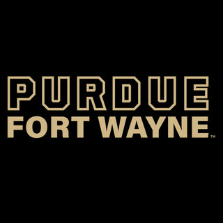 Purdue University Fort Wayne Mastodons Basic Block Tank Top - Black