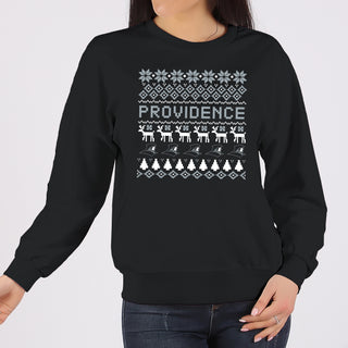 Providence Friars Ugly Holiday Sweater Crewneck - Black