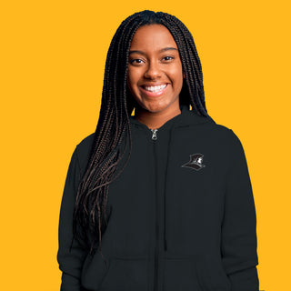 Providence Primary Logo LC Full-Zip Sweatshirt - Black