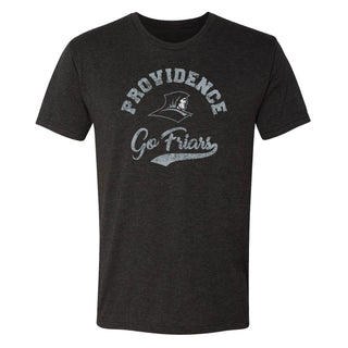 Providence Friars Retro Script Triblend T-Shirt - Vintage Black