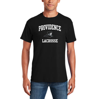 Providence Friars Arch Logo Lacrosse T-Shirt - Black