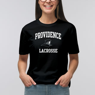 Providence Friars Arch Logo Lacrosse T-Shirt - Black