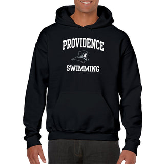 Providence Friars Arch Logo Swimming Hoodie - Black