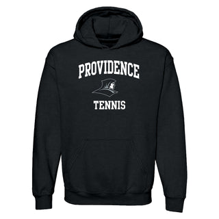Providence Friars Arch Logo Tennis Hoodie - Black
