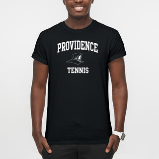 Providence Friars Arch Logo Tennis T-Shirt - Black