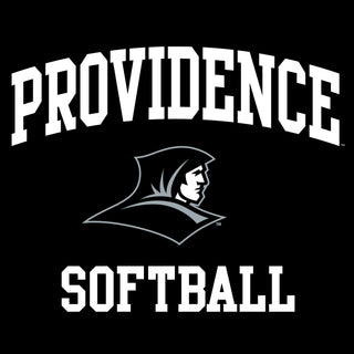 Providence Friars Arch Logo Softball T-Shirt - Black