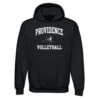 Providence Friars Arch Logo Volleyball Hoodie - Black