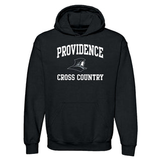 Providence Friars Arch Logo Cross Country Hoodie - Black