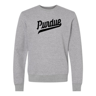Purdue Script Mark JA BTB Crewneck