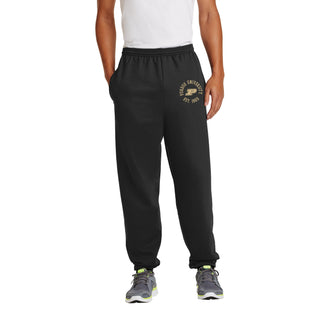 Purdue Old School Circle JA BTB Sweatpants