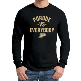 Purdue Vs Everybody Long Sleeve - Black