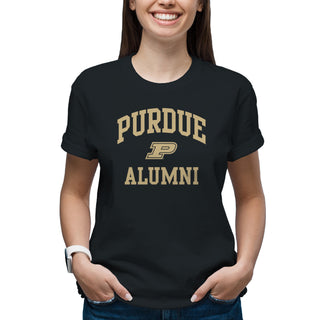 Purdue Arch Logo Alumni T-Shirt - Black