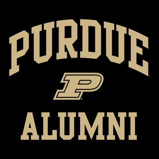Purdue Arch Logo Alumni Hoodie - Black