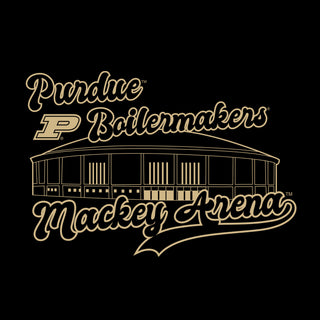 Purdue Boilermakers Mackey Arena T-Shirt - Black