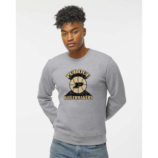 Purdue Basketball Shootout JA BTB Crewneck - Oxford