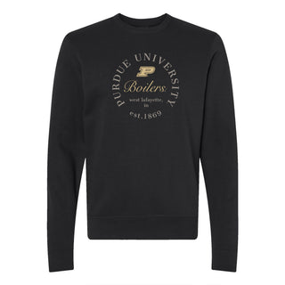 Purdue Roundabout BTB Crewneck - Black