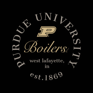 Purdue Roundabout Women’s Cropped Fleece Hoodie - Black